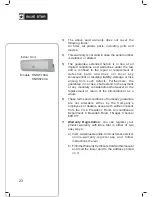 Предварительный просмотр 25 страницы Blue Star HNHW18CA User Manual