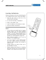 Preview for 13 page of Blue Star MHW301RC User Manual