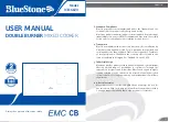 Preview for 8 page of BLUE STONE ICB-6823 User Manual