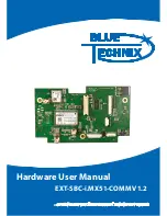 Предварительный просмотр 1 страницы Blue Technix CM-i.MX27-C-C-Q26S128F32N512 Hardware User Manual