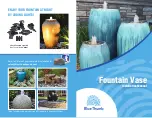 Blue Thumb Fountain Vase Installation Manual preview