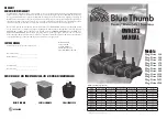 Blue Thumb Mag-Drive 120 Operation Manual preview