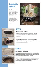 Preview for 2 page of Blue Thumb Real Stone Triple Fountain Kit Installation Manual