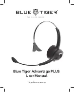 Blue Tiger Advantage PLUS User Manual preview