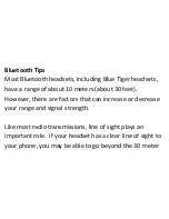 Preview for 14 page of Blue Tiger BT PRO User Manual