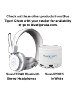 Предварительный просмотр 10 страницы Blue Tiger SoundPods User Manual