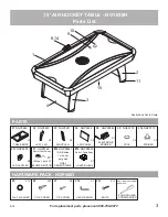 Предварительный просмотр 3 страницы Blue Wave BG1038H Assembly Instructions Manual