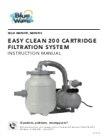 Предварительный просмотр 1 страницы Blue Wave EASY CLEAN 200 Instruction Manual