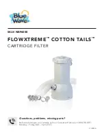 Предварительный просмотр 1 страницы Blue Wave FLOWXTREME COTTON TAILS NBP6058 Manual