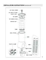 Preview for 8 page of Blue Wave FLOWXTREME COTTON TAILS NBP6058 Manual