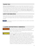 Preview for 3 page of Blue Wave FLOWXTREME PRO VS II Manual