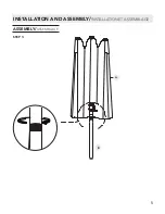 Preview for 5 page of Blue Wave Island Umbrella Eclipse Assembly Instructions Manual