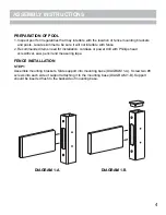 Preview for 4 page of Blue Wave NE145 Assembly Instructions Manual