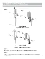 Preview for 8 page of Blue Wave NE145 Assembly Instructions Manual