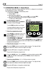 Preview for 21 page of Blue-White industries CHEM-PRO ProSeries C3 Series Manual