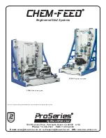 Blue-White industries ProSeries Chem-Feed CFPS-1 Manual preview