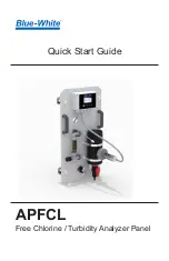 Blue-White APFCL Quick Start Manual предпросмотр