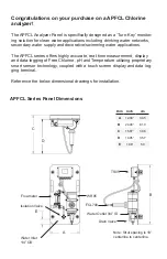 Предварительный просмотр 2 страницы Blue-White APFCL Quick Start Manual