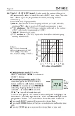 Preview for 16 page of Blue-White CHEM-FEED C-1100E Operating Manual