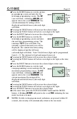 Preview for 19 page of Blue-White CHEM-FEED C-1100E Operating Manual