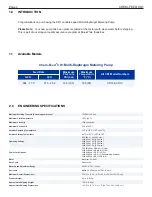 Предварительный просмотр 4 страницы Blue-White CHEM-FEED CD1 Series Operating Manual