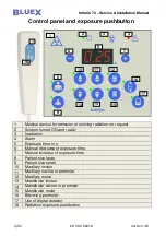 Предварительный просмотр 2 страницы Blue X IntraOs 70 Service & Installation Manual