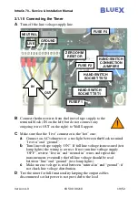 Предварительный просмотр 19 страницы Blue X IntraOs 70 Service & Installation Manual