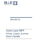 Предварительный просмотр 1 страницы Blue BPS 905 FC User Manual