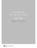 Blueair 400 series User Manual предпросмотр