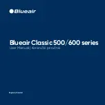 Blueair 580i User Manual предпросмотр