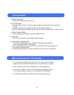 Preview for 4 page of Blueair BACB53 Installation & Operation Manual