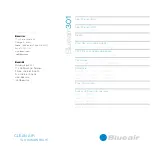 Preview for 12 page of Blueair Blueair 301 User Manual