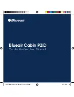 Blueair Cabin P2iD User Manual preview