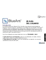 Предварительный просмотр 49 страницы Blueant BLUEANT Z9 User Manual