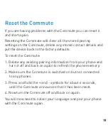 Предварительный просмотр 19 страницы Blueant COMMUTE User Manual