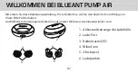 Предварительный просмотр 87 страницы Blueant Pump Air Product Manual