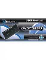 Preview for 1 page of Blueant SUPERTOOTH 3 User Manual