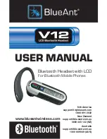 Blueant V12 User Manual preview