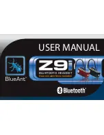 Preview for 1 page of Blueant Z9i User Manual