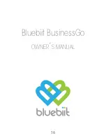 Предварительный просмотр 16 страницы Bluebiit business go Owner'S Manual