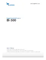 Bluebird BI-500 User Manual preview