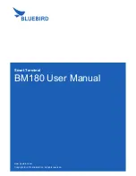 Bluebird BM180 User Manual preview