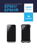 Preview for 1 page of Bluebird EF501 User Manual