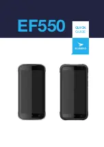 Предварительный просмотр 1 страницы Bluebird EF550 Quick Manual