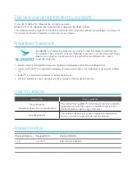 Preview for 2 page of Bluebird PT550 User Manual