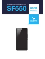 Предварительный просмотр 1 страницы Bluebird SF550 User Manual