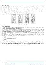 Предварительный просмотр 22 страницы BlueBox Datatech Installation, Use And Maintenance Manual