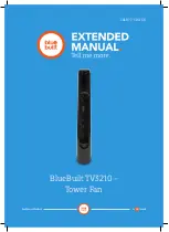 BlueBuilt TV3210 Extended Manual preview