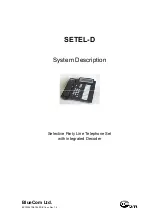 BlueCom SETEL+ System Description предпросмотр