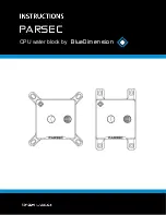 Preview for 1 page of BlueDimension PARSEC Instructions Manual